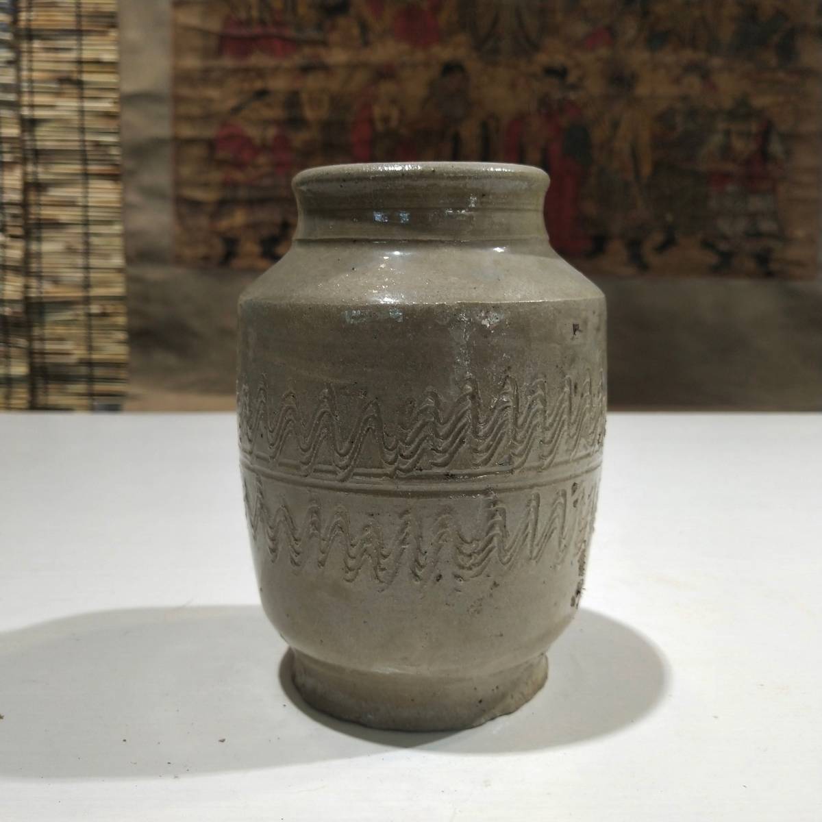 宋代 · 青釉 罐 NO.1729