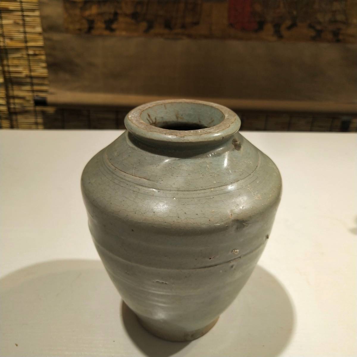 明代 · 青釉 罐 NO.1730